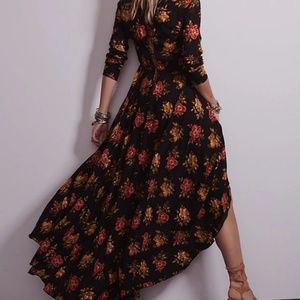 Free people first kiss maxi dress